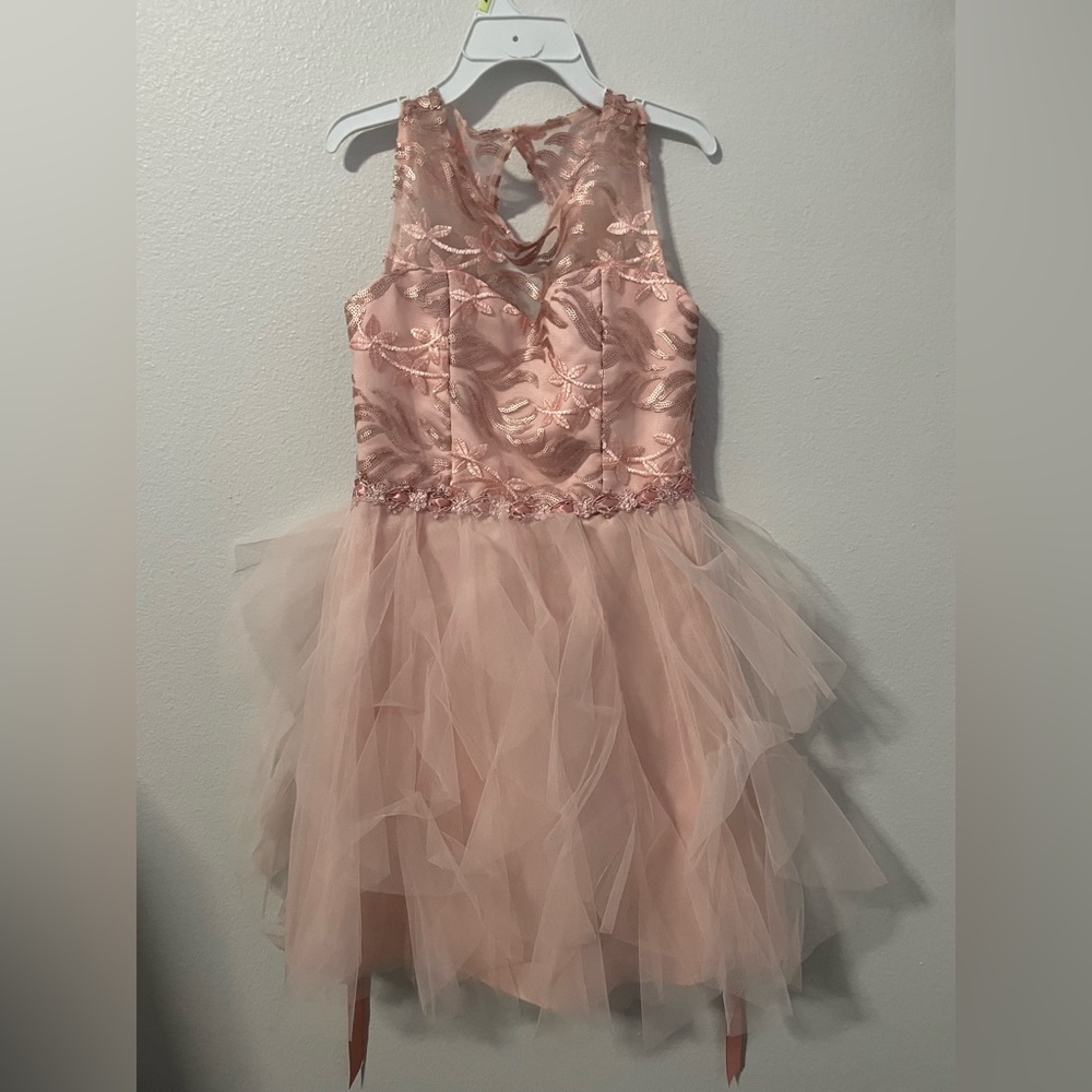 cute light pink dress